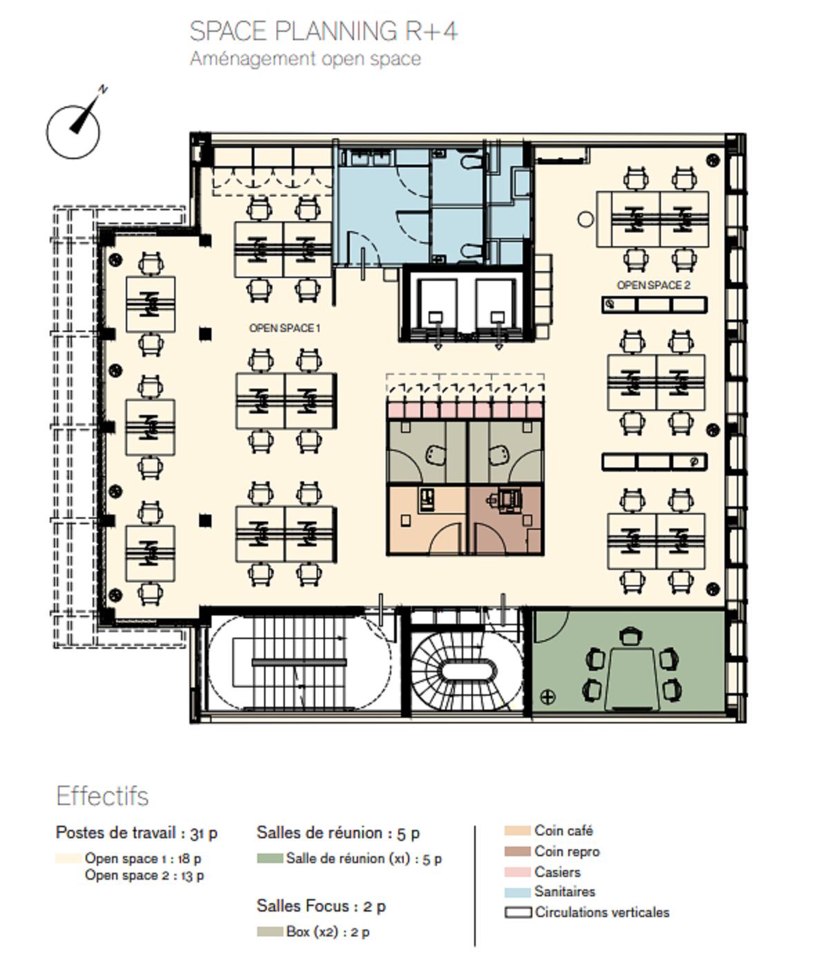Bureau Paris 2266m² Location bureau Paris OLBUR2101136 13